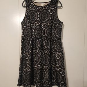 Tacera Casual black dress